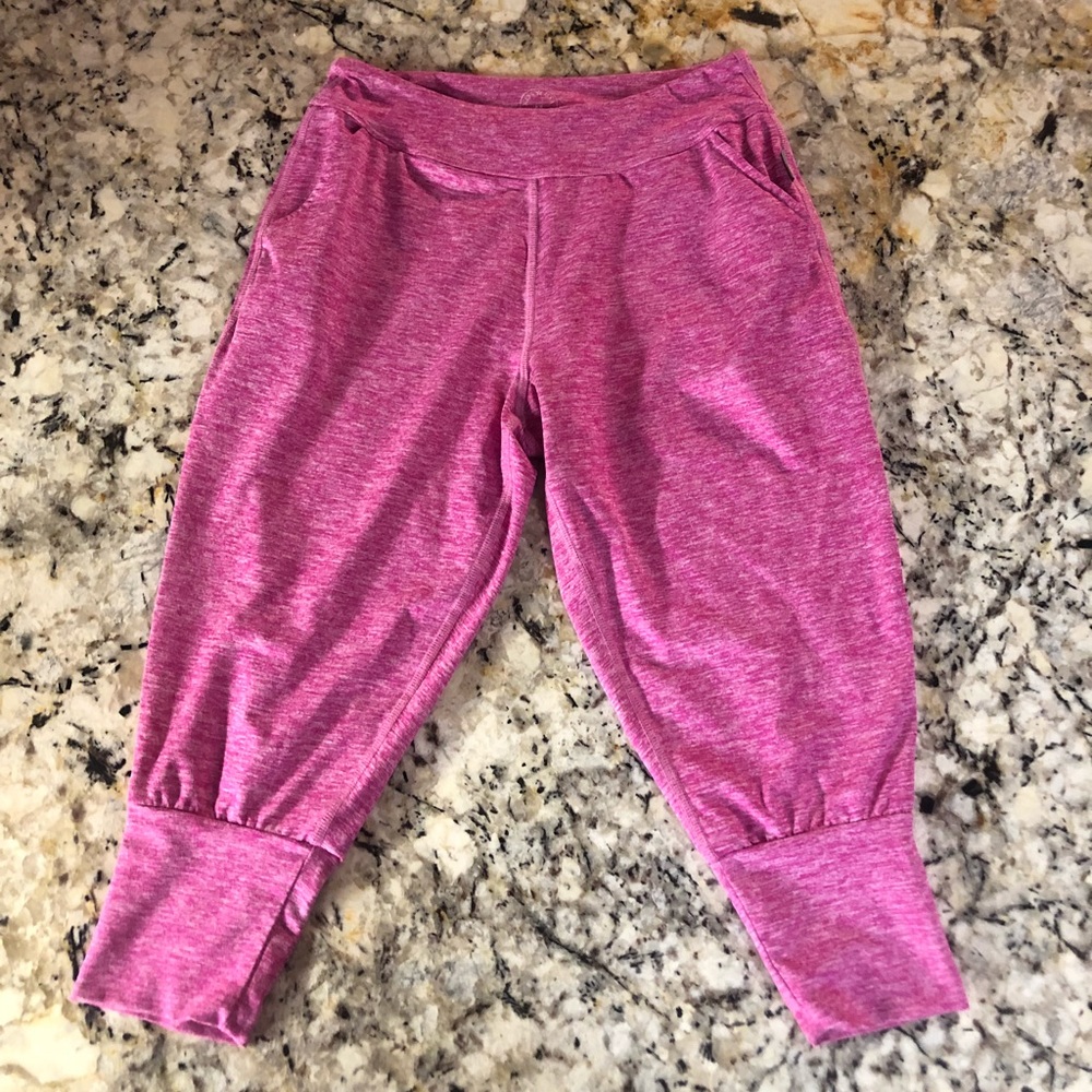 KOS USA pink baggy capris women’s M